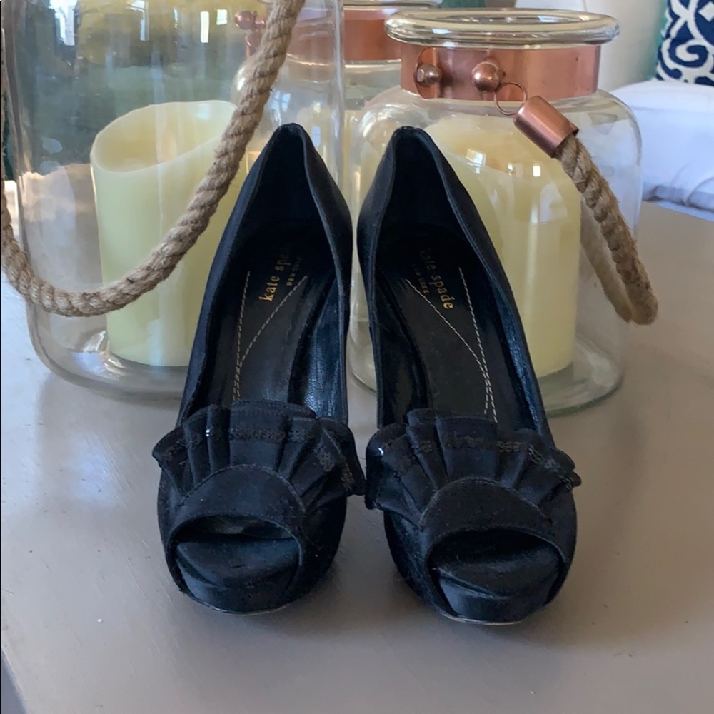 Kate Spade ♠️ Open Toe Heels